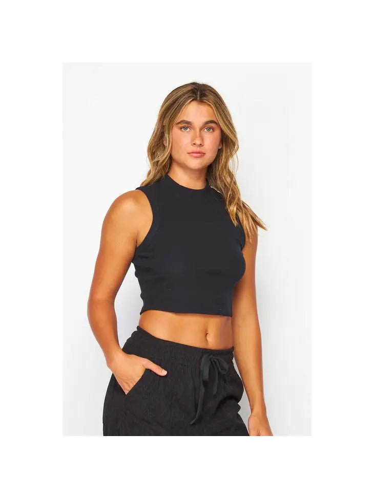 Ribbed Crop Top