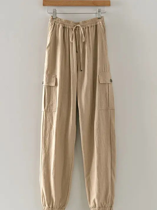 Linen Joggers